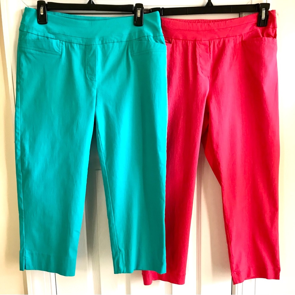 Capri pants 2 pair